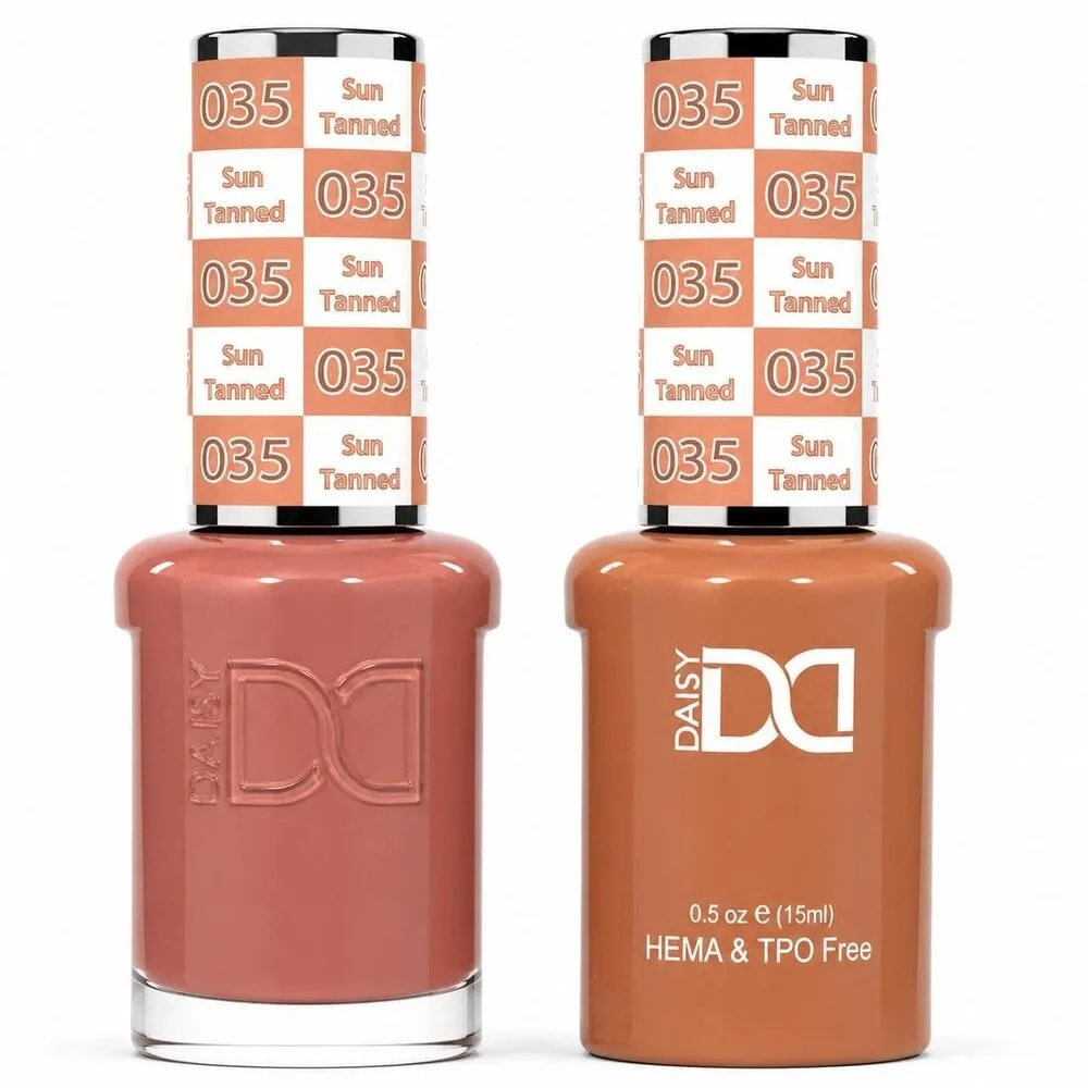 DND TPO HEMA FREE - 035 - Sun Tanned - Duo Polish