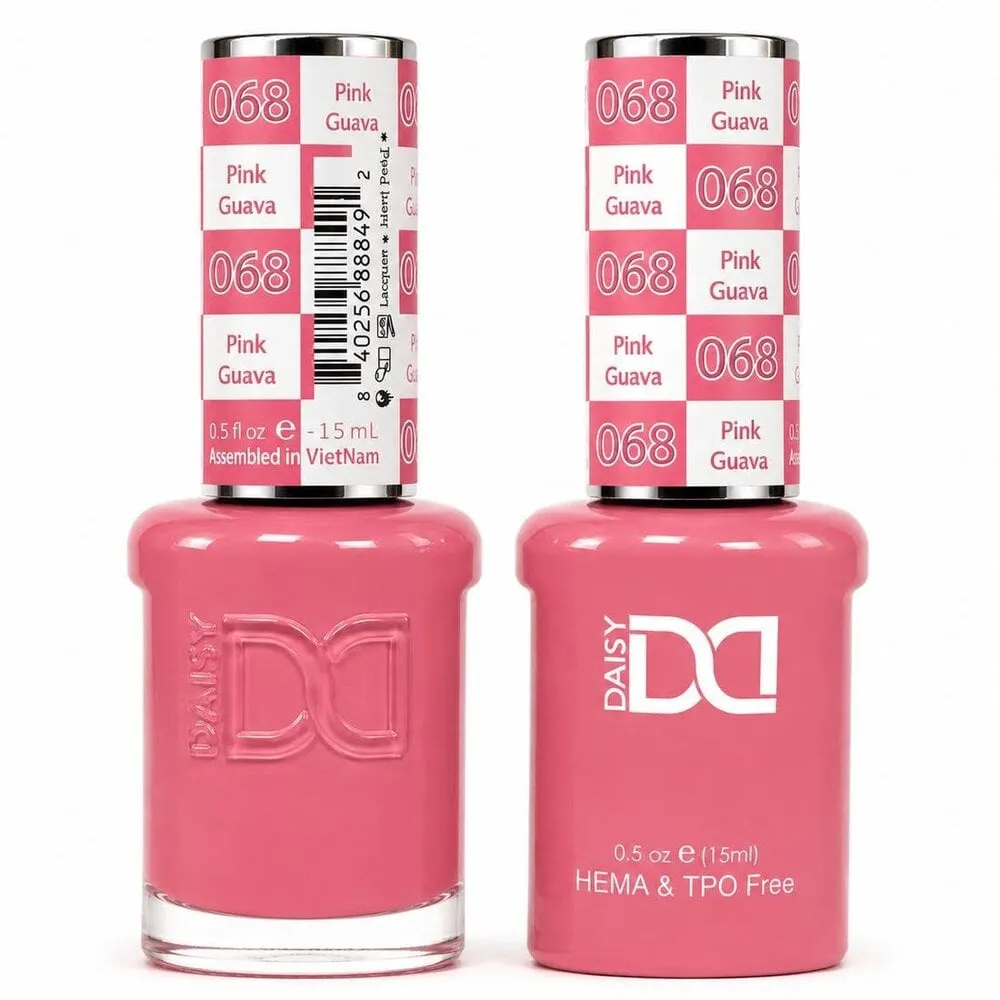 DND TPO HEMA FREE - 068 - Pink Guava - Duo Polish