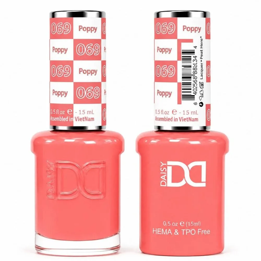DND TPO HEMA FREE - 069 - Poppy - Duo Polish
