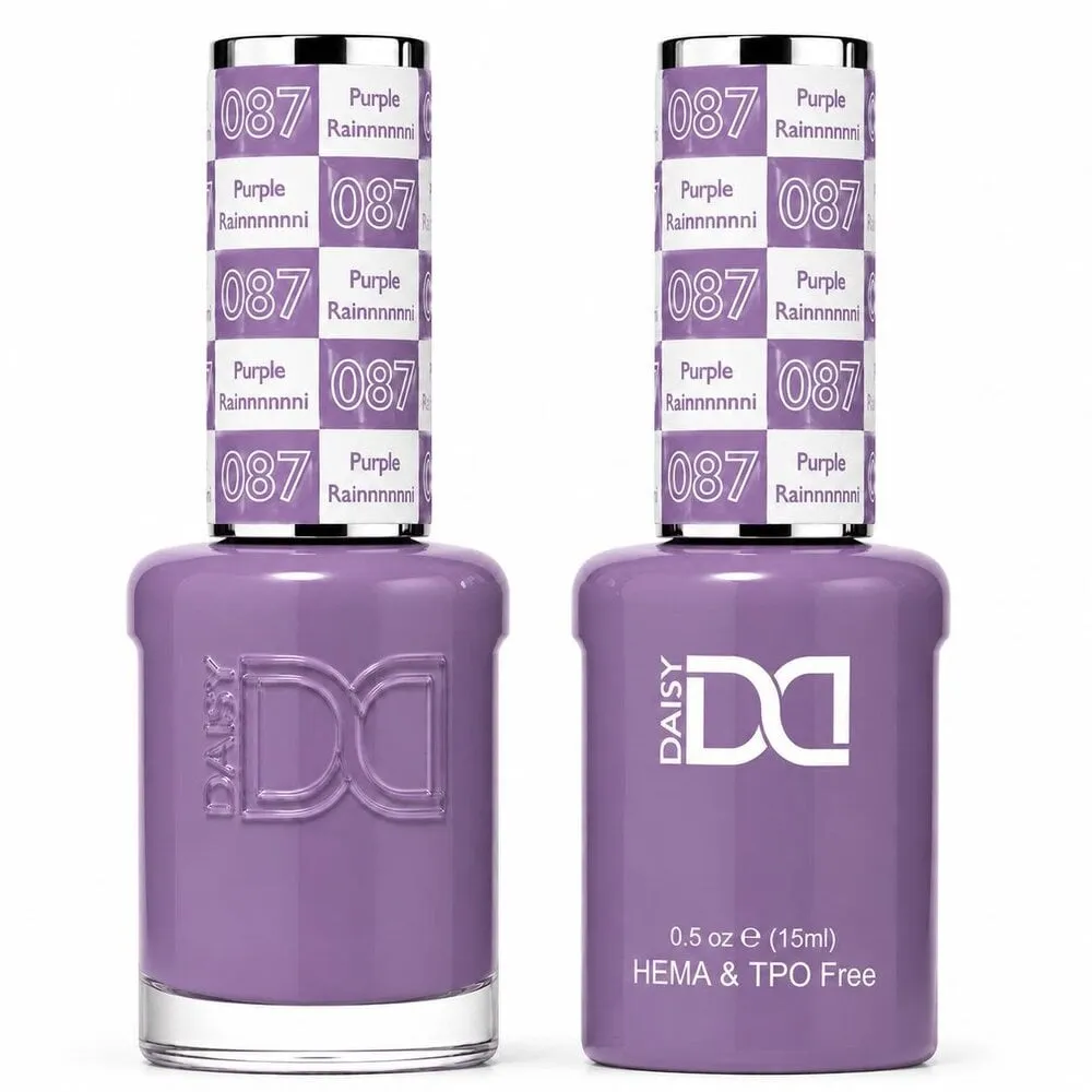 DND TPO HEMA FREE - 087 - Purple Rainnnnnn! - Duo Polish