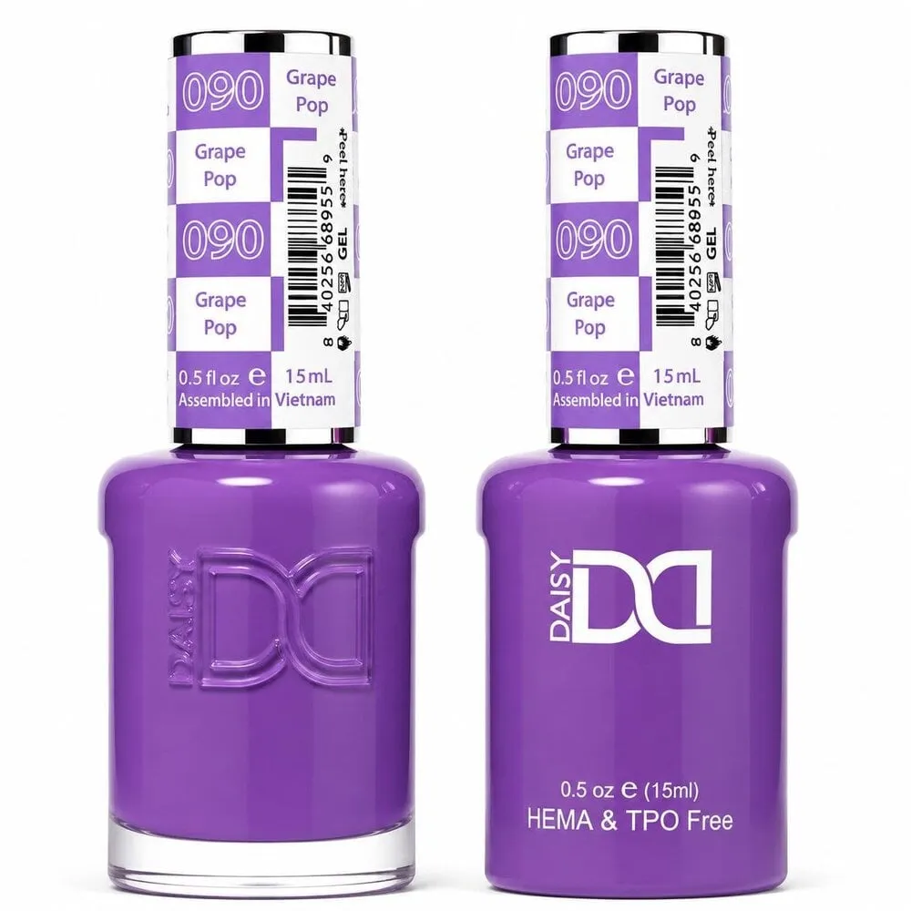 DND TPO HEMA FREE - 090 - Grape Pop - Duo Polish