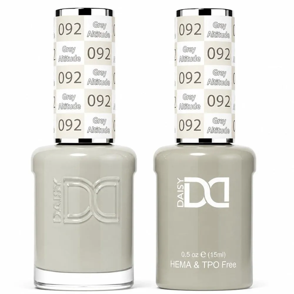 DND TPO HEMA FREE - 092 - Grey Altitude - Duo Polish
