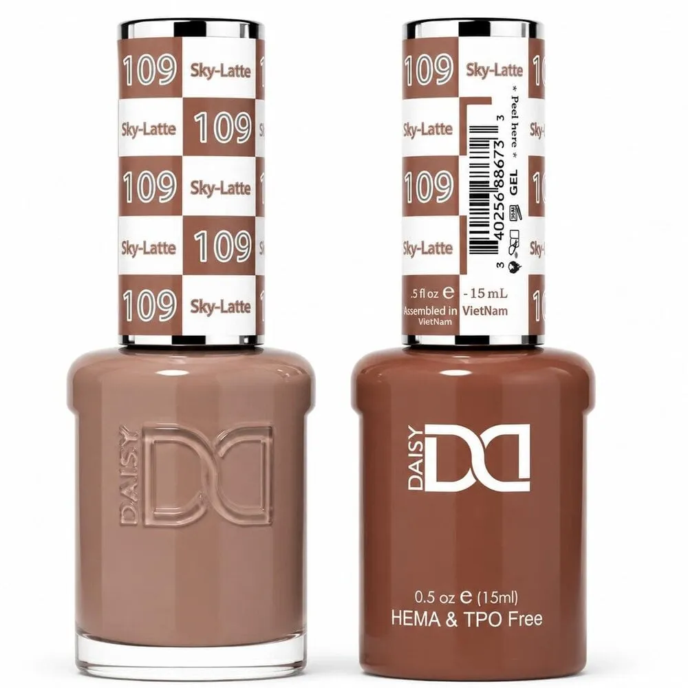 DND TPO HEMA FREE - 109 - Sky-Latte - Duo Polish
