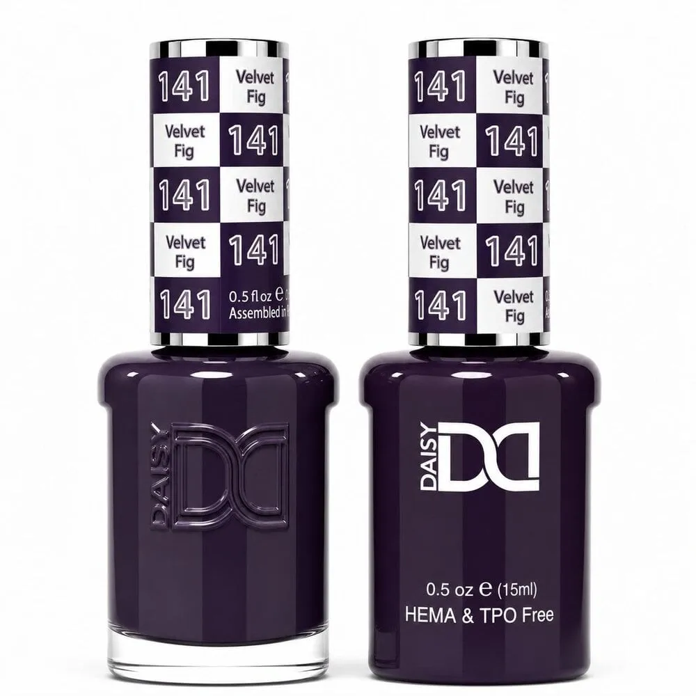 DND TPO HEMA FREE - 141 - Velvet Fig - Duo Polish