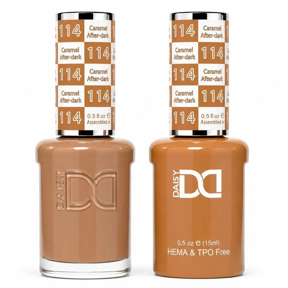 DND TPO HEMA FREE - 114 - Caramel Afterdark - Duo Polish