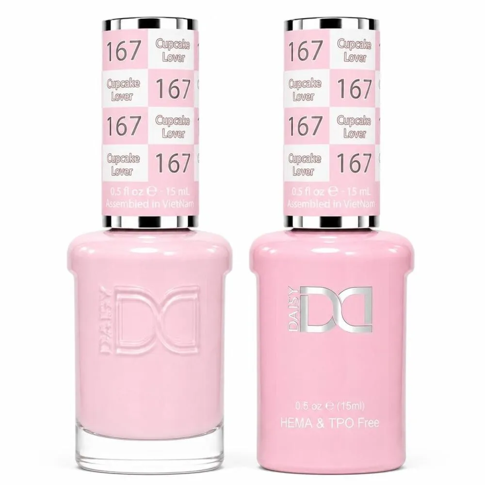DND TPO HEMA FREE - 167 - Cupcake Lover - Duo Polish