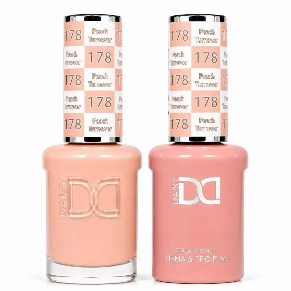 DND TPO HEMA FREE - 178 - Peach Turnover - Duo Polish