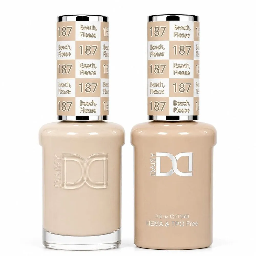 DND TPO HEMA FREE - 187 - Beach, Please - Duo Polish