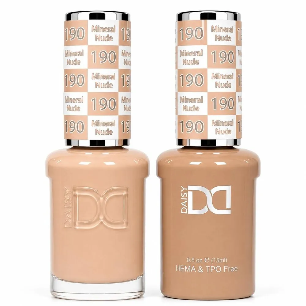 DND TPO HEMA FREE - 190 - Mineral Nude - Duo Polish