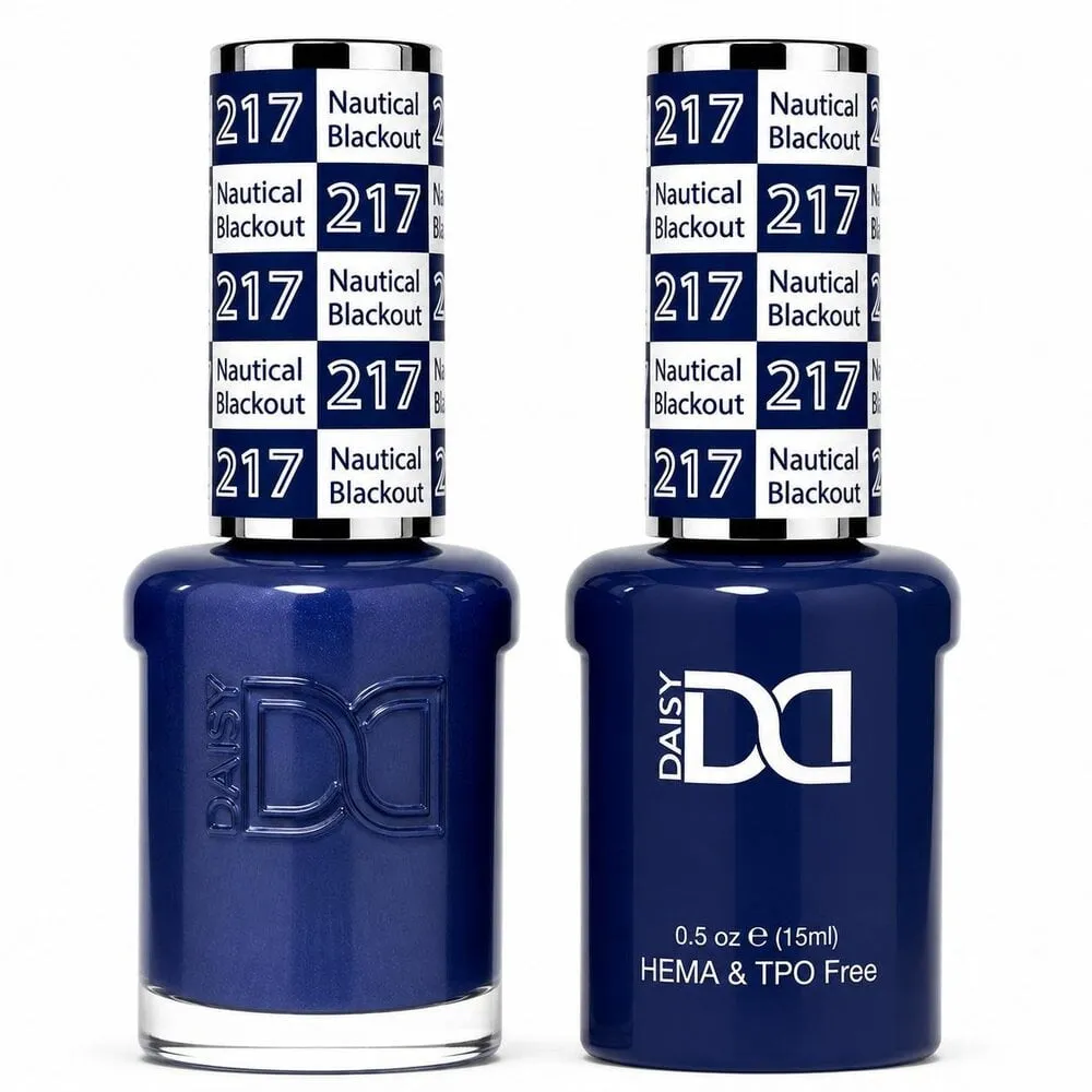DND TPO HEMA FREE - 217 - Nautical Blackout - Duo Polish