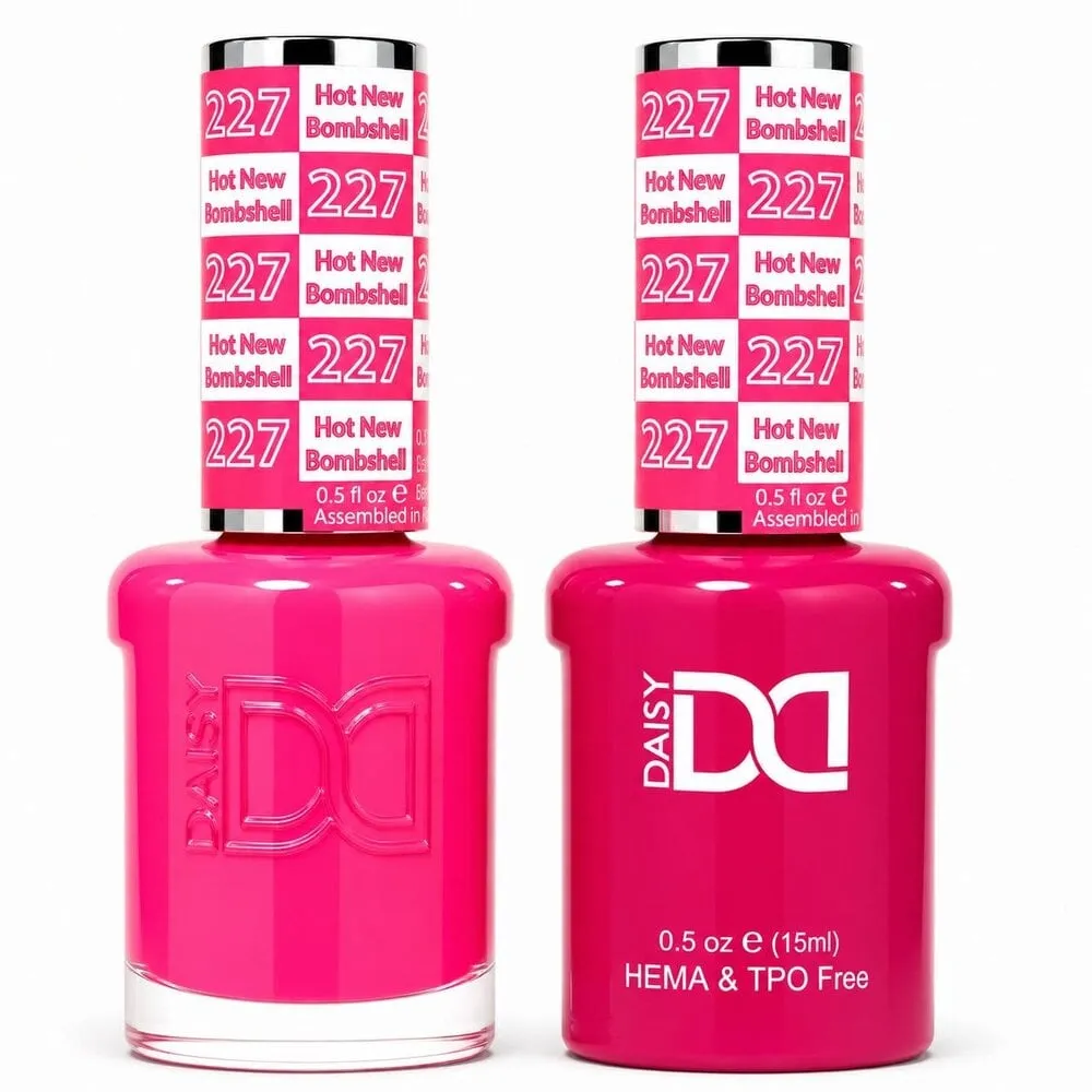 DND TPO HEMA FREE - 227 - Hot New Bombshell - Duo Polish