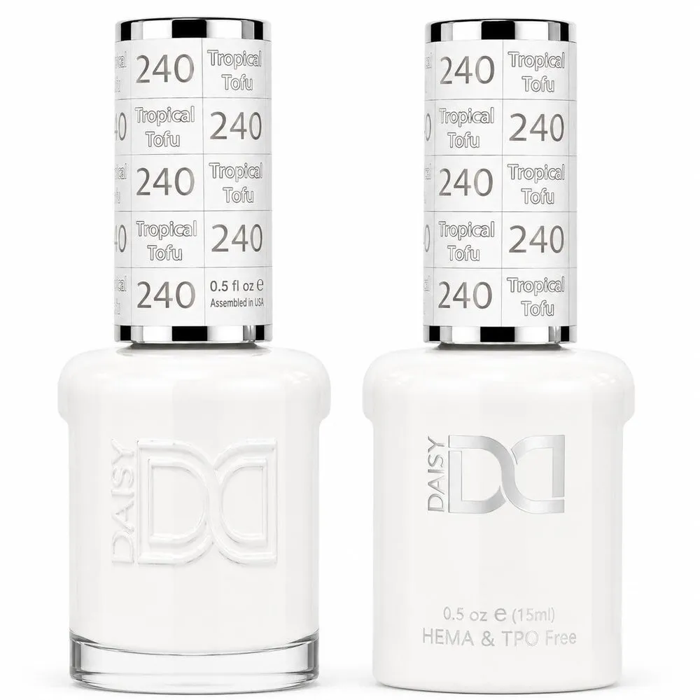 DND TPO HEMA FREE - 240 - Tropical Tofu - Duo Polish