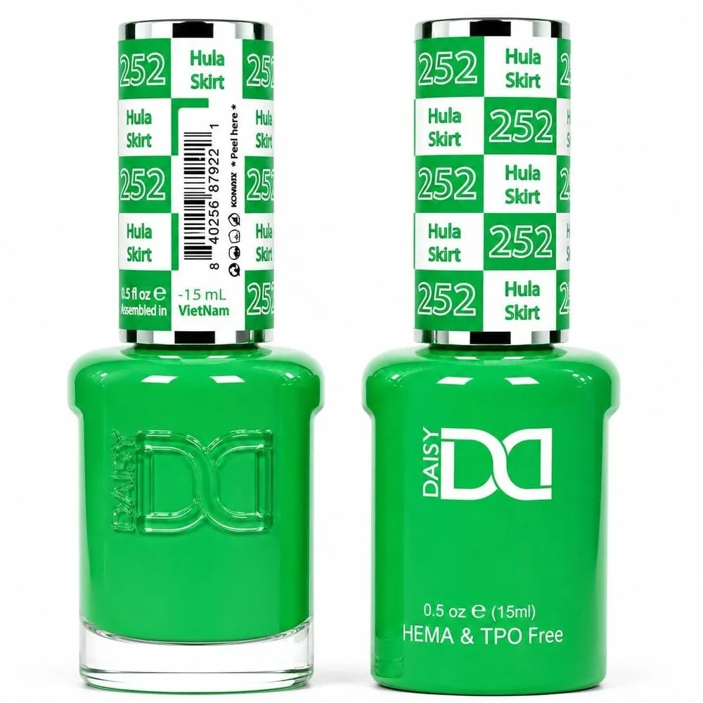 DND TPO HEMA FREE - 252 - Hula Skirt - Duo Polish