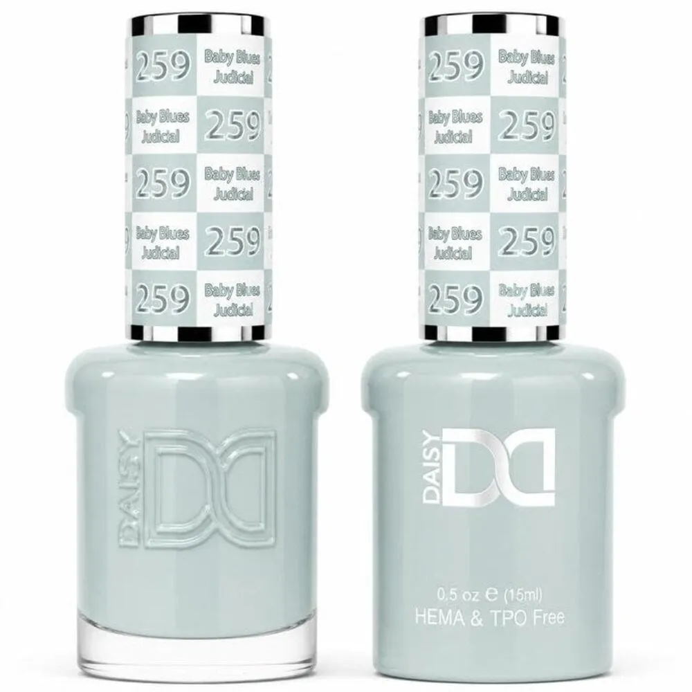 DND TPO HEMA FREE - 259 - Baby Blues Judicial - Duo Polish