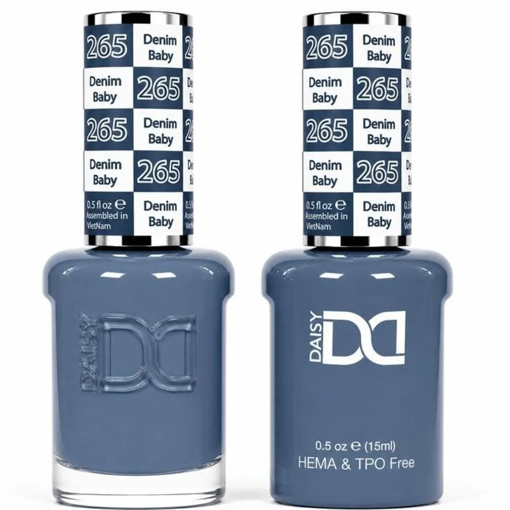 DND TPO HEMA FREE - 265 - Denim Baby - Duo Polish