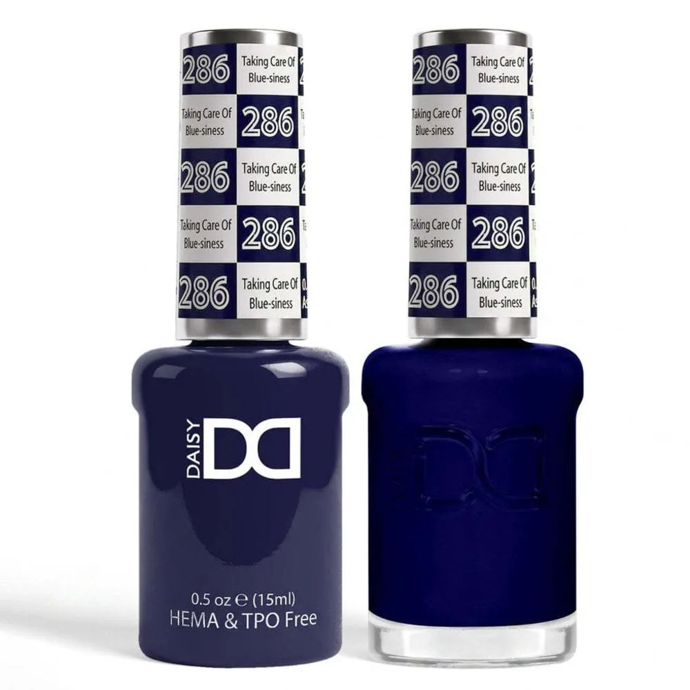 DND TPO HEMA FREE - 286 - Taking Care of Blue-siness - Duo Polish