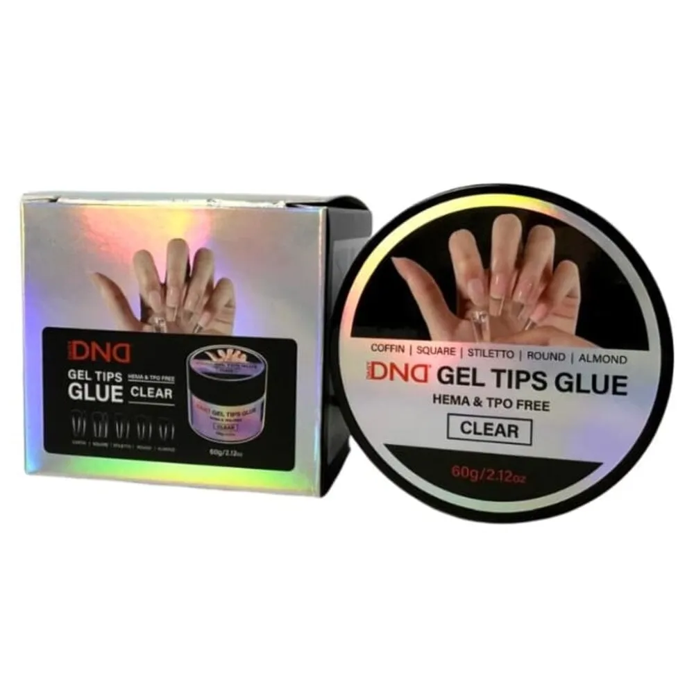 DND - Gel Tips Glue - Clear - 60g