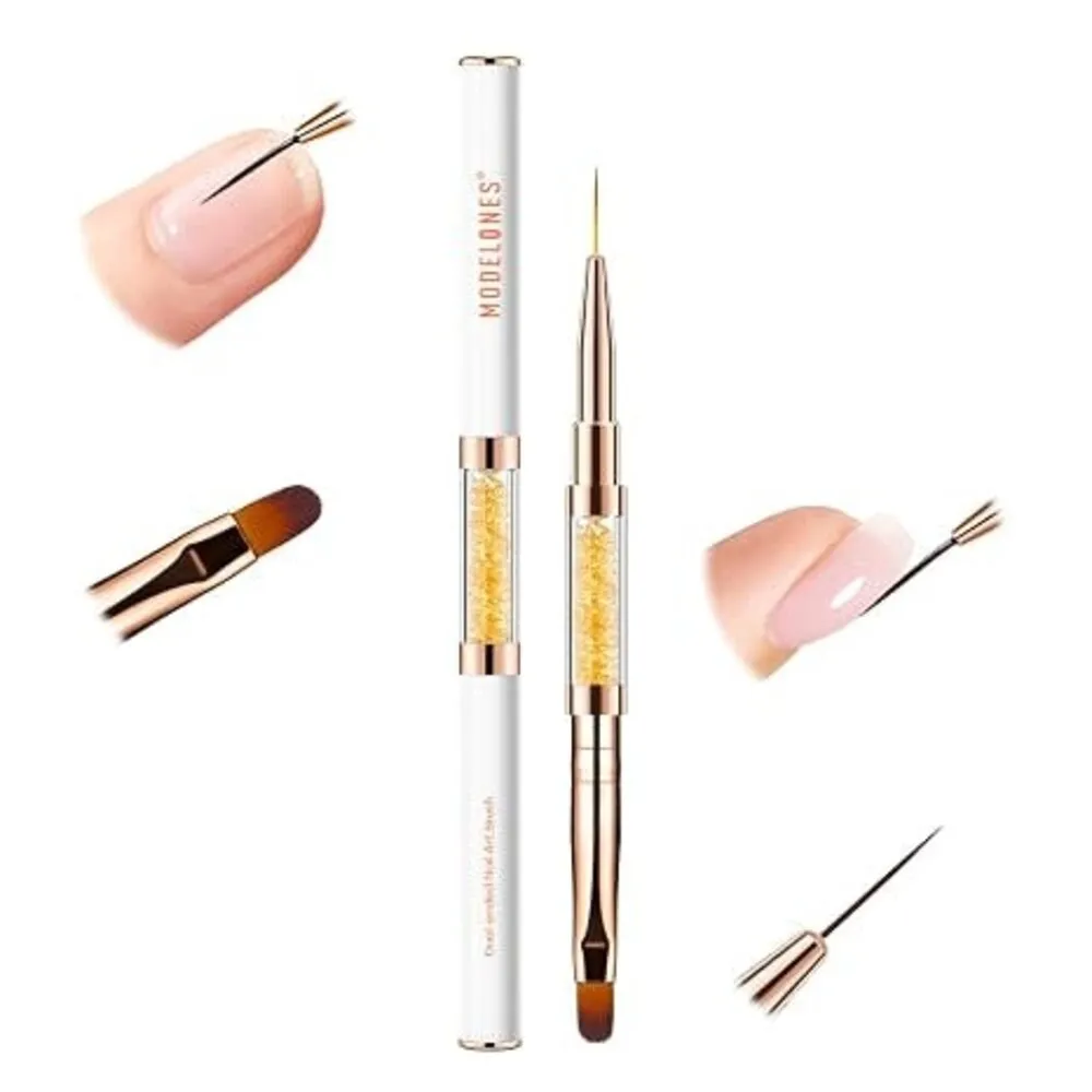 Dual End Gel Brush - Gold
