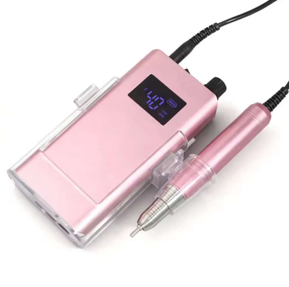 NAD - Portable Nail Drill - 40k RPM - 65 watts - Pink