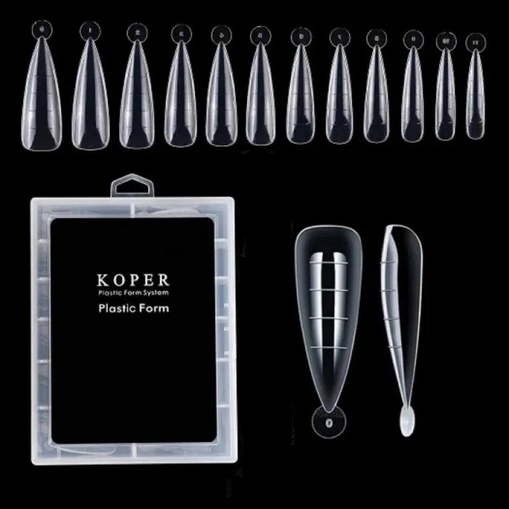 Koper - Full Cover Dual Form Tips - Square - 120 pcs