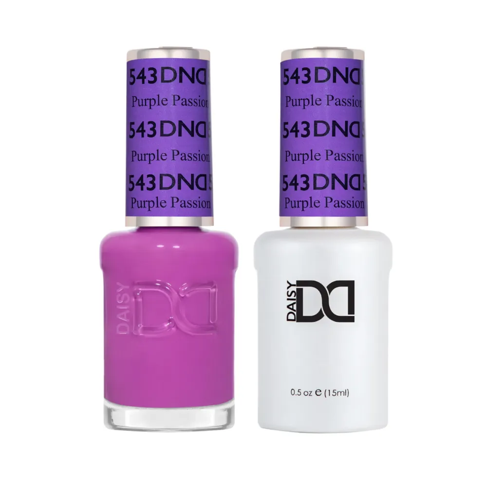 DND - 543 - Purple Passion - DUO Polish