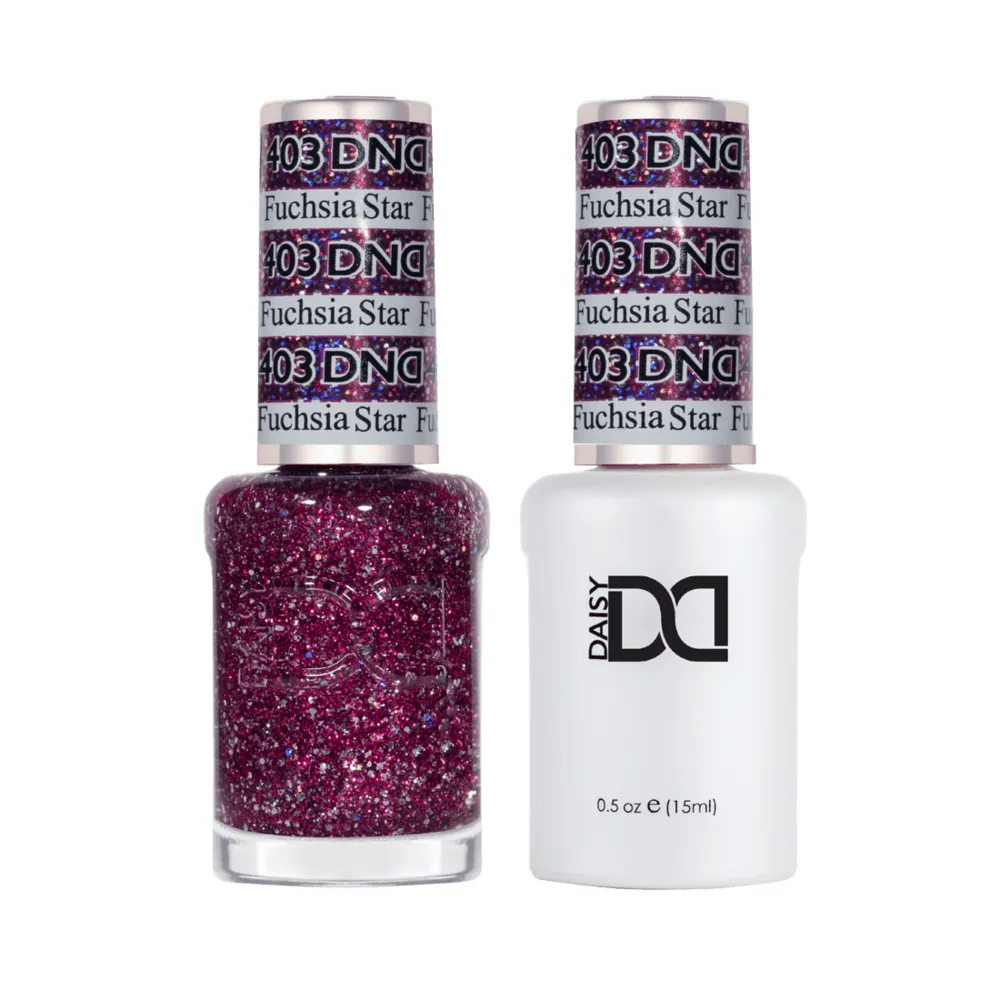 DND - 403 - Fuchsia Star - DUO Polish