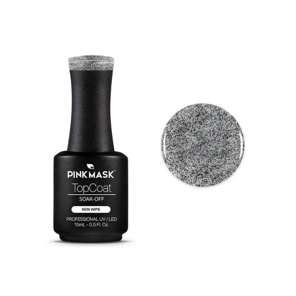 Pink Mask - Gel Top Coat 020 - Matte Dots #2