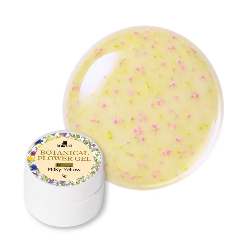 Kokoist - Botanical Flower Gel - Milky Yellow - 5g