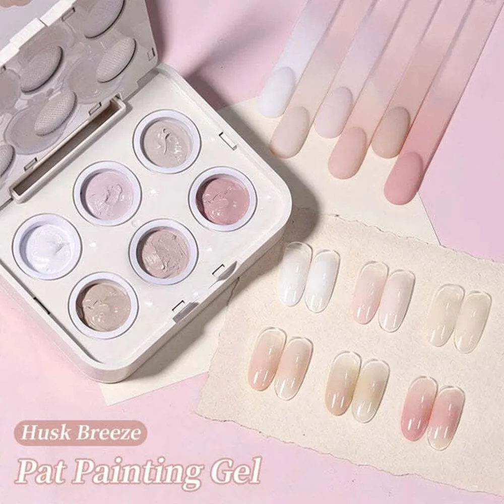 Born Pretty - Cushion Patting Gel Palette - Husk Breeze