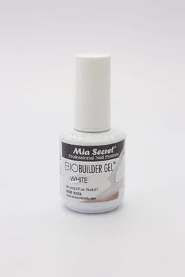 Bio Builder Gel Bottle - White - 0.5 oz