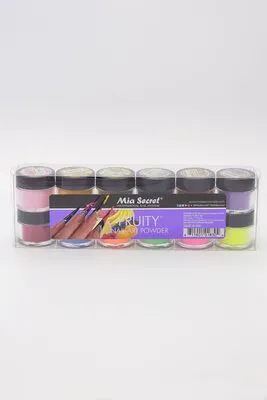 Nail Art Powder - Fruity - 12 count