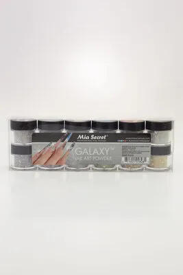 Nail Art Powder - Galaxy - 12 count