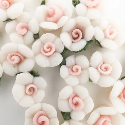 3D Art #01 - Flowers - White