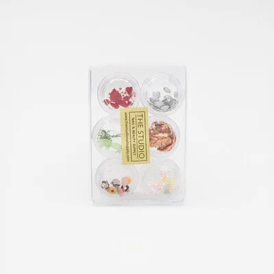 Art Pack #116 - Assorted Nail Art - 6 pcs