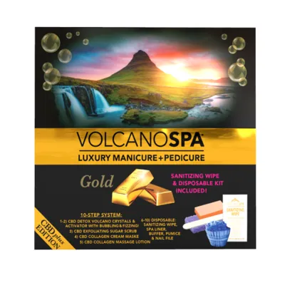 Volcano Spa - Pedi Box CBD - Gold - 1 ct