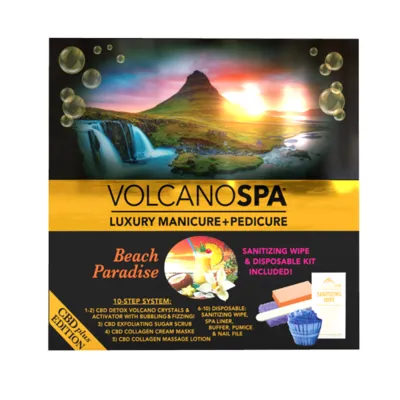 Volcano Spa - Pedi Box CBD - Beach Paradise - 1ct
