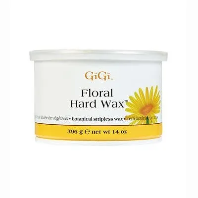 Wax Jar - Floral Hard Wax - 14 oz