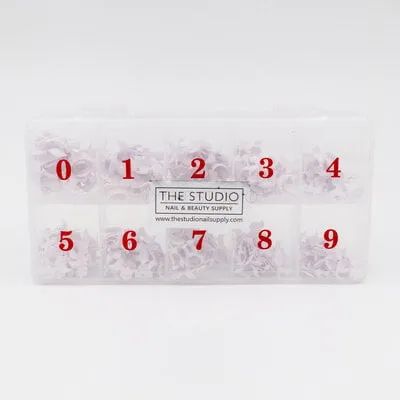Nail Tip Box - French Tip White