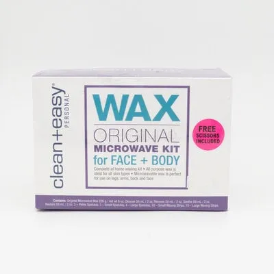 Sensitive Wax Microwave Kit For Face + Body