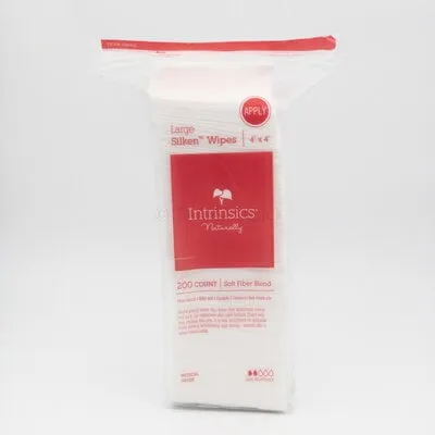 4"x4" Large Silken Wipes - 200 Count - 407400