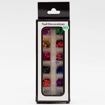 Art Pack #092 - Assorted Colored Numbers - 003 - 12 pcs