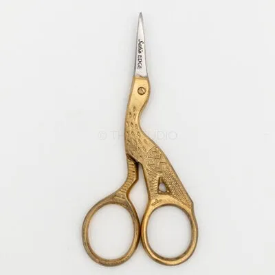 Stork Scissors (SE-2148) - Gold