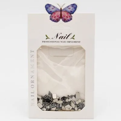 Art Pack #285 - Assorted Small Black Rhinestones