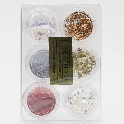 Art Pack #114_232 - Assorted Nail Art - 6 pcs