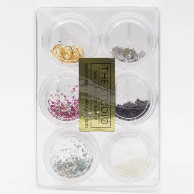 Art Pack #115_231 - Assorted Nail Art - 6 pcs