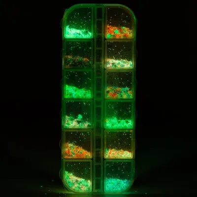 Art Pack #111 - Glow In The Dark Confetti - G - 12 pcs