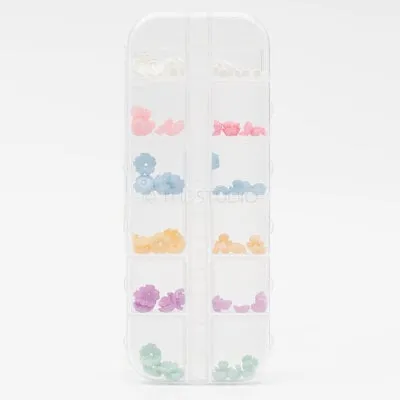 Art Pack #294 - Flower Nail Art - 12 pcs