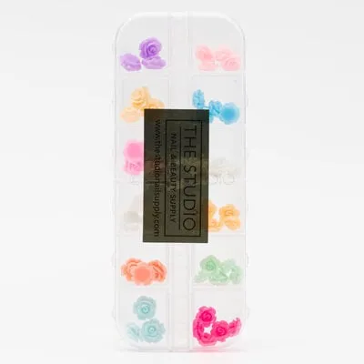 Art Pack #292 - Flower Nail Art - 12 pcs