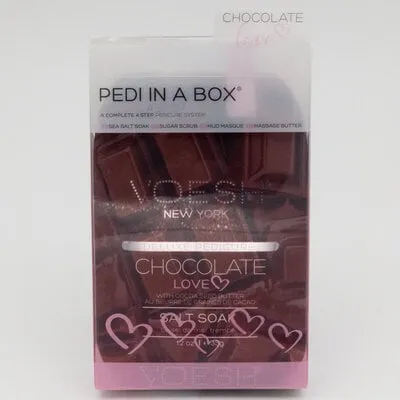 4 step - Pedi In A Box - Chocolate Love - 1 ct
