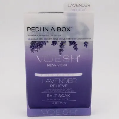 4 step - Pedi In A Box - Lavender Relieve - 1 ct